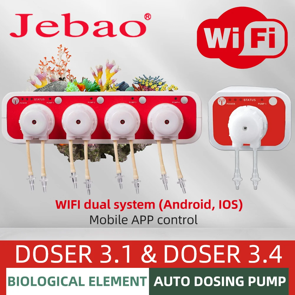 Marine Aquarium Reef - Jebao Water Pump Filter Auto Dosing