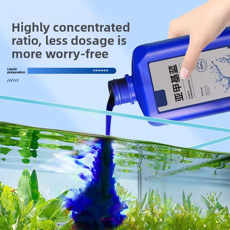 Marine Aquarium Uv Light - 200ml/500ml Methylene Blue Concentrate for Aquarium