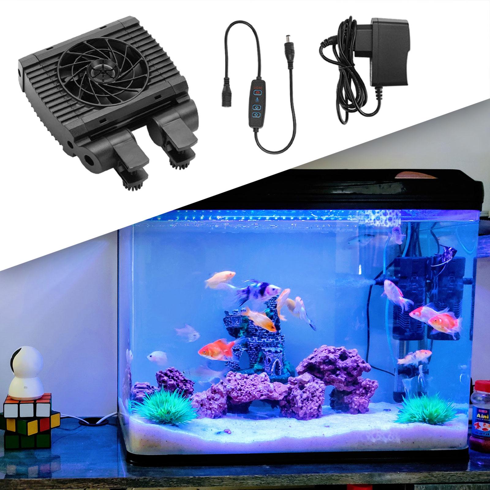 Fish Tank Cooling Fan Aquarium - огляд і ціна Marine Aquarium Temperature