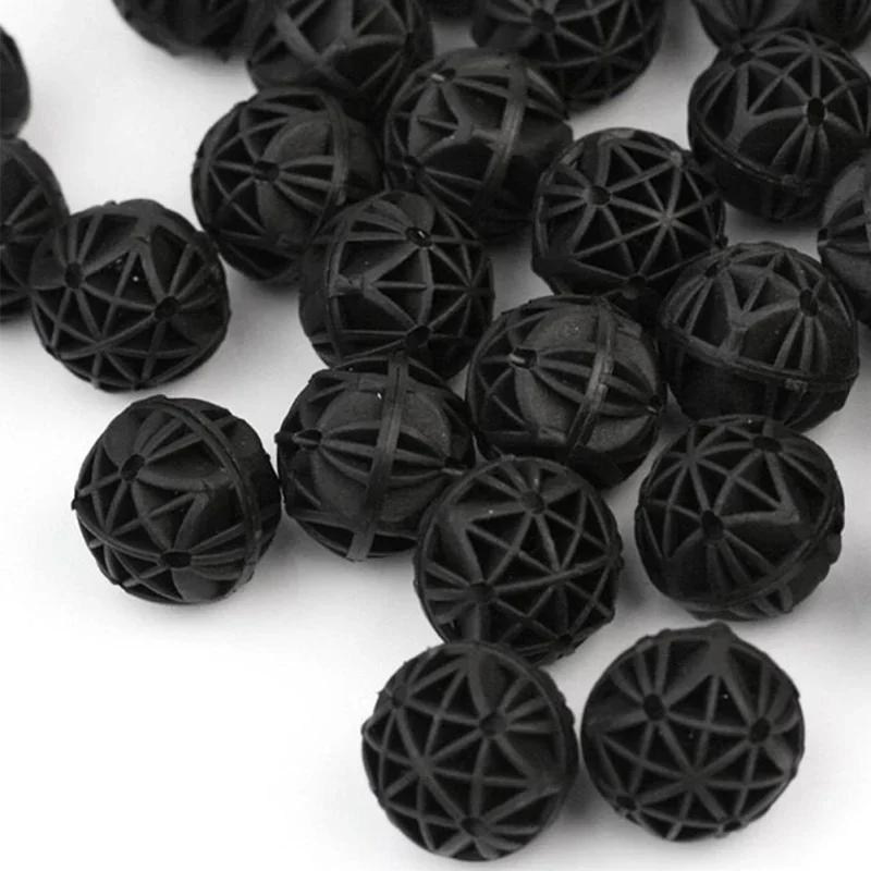 50Pcs 16mm Aquarium Bio Filter - огляд і ціна Marine Aquarium Filter Media