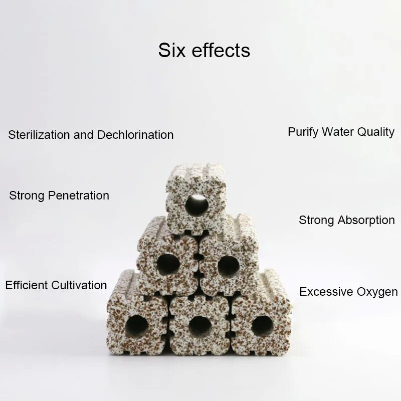5Pcs Aquarium Filter Nano Bioc - огляд і ціна Calcium Reactor Media