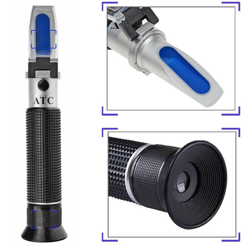 A84E-2X Salinity Refractometer - огляд і ціна Marine Aquarium Temperature