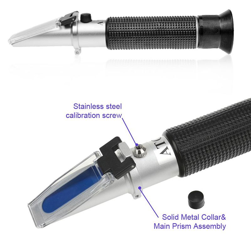 A84E-2X Salinity Refractometer - огляд і ціна Marine Aquarium Temperature