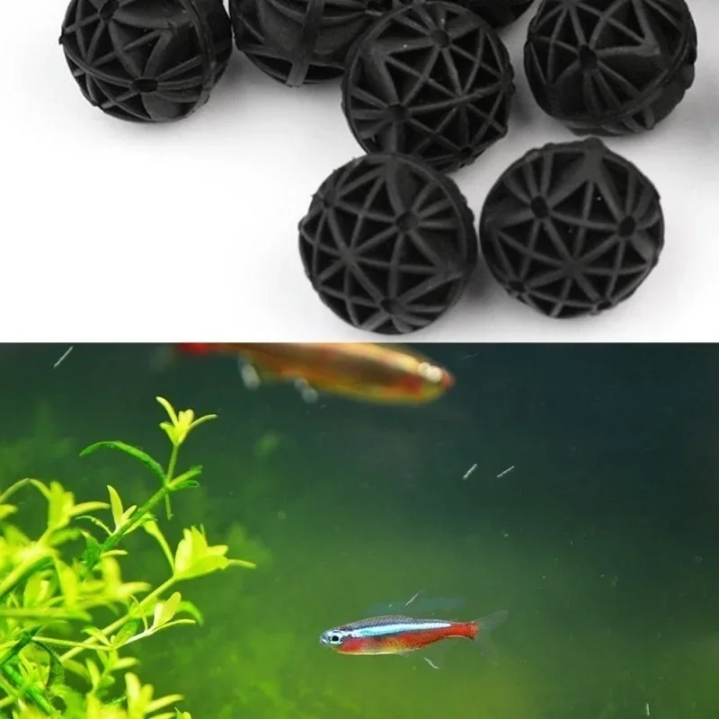 20Pcs 16mm Aquarium Bio Balls  - огляд і ціна Marine Aquarium Filter Media