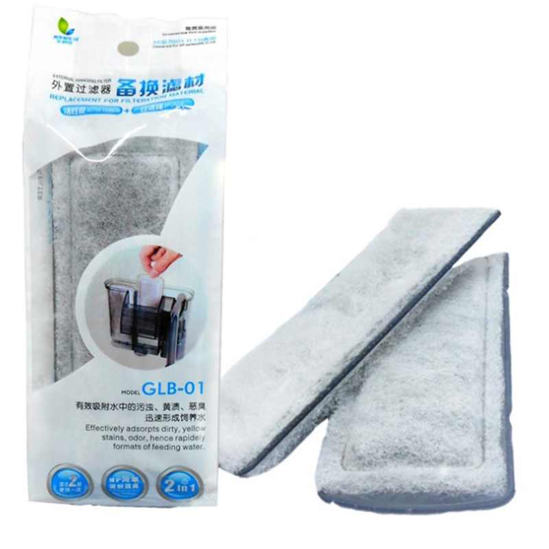 2pc Aquarium Filter Tank Filtr - огляд і ціна Marine Aquarium Filter Media