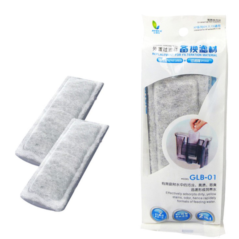 2pc Aquarium Filter Tank Filtr - огляд і ціна Marine Aquarium Filter Media